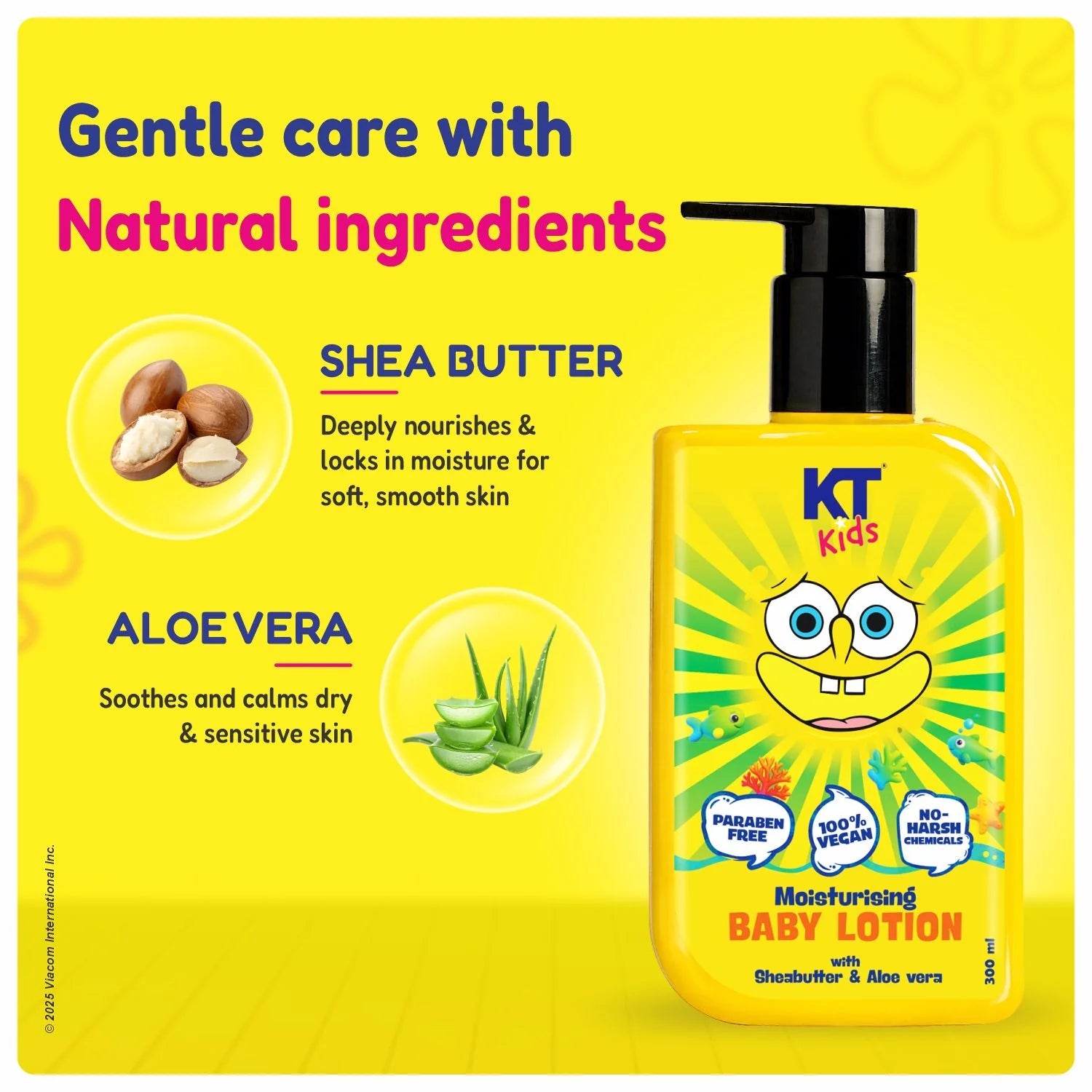 Moisturizing Kids Lotion for Boys & Girls (3+ Years) | Hydrating, Non-Greasy Daily Care | 300ml KT KIDS