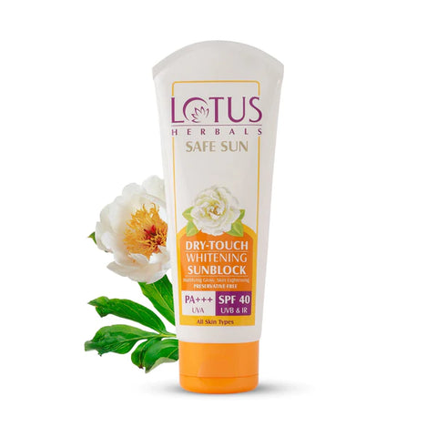 LOTUS HERBALS Dry-Touch Whitening Sunblock SPF 40 Lotus Herbal