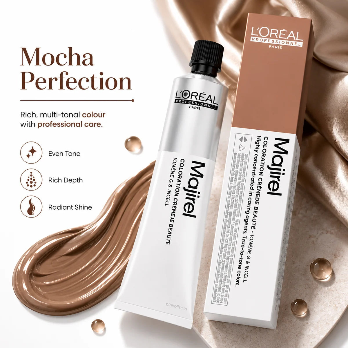 Loreal Pro 7.35 Majirel Mohagany Golden Blond Loreal Paris