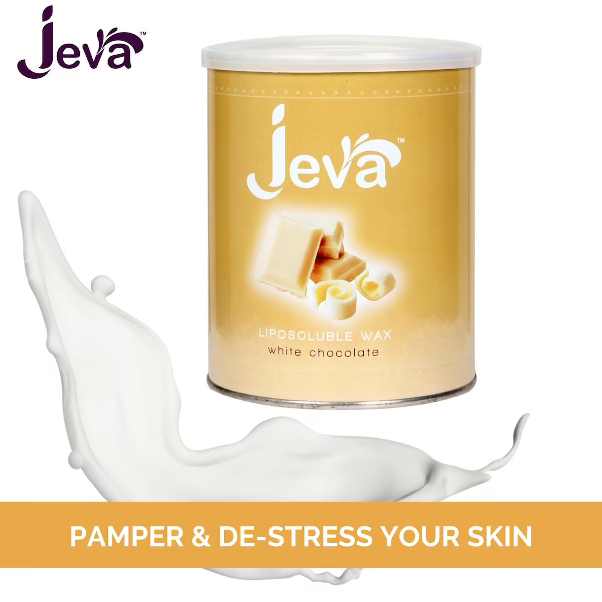 Jeva Liposoluble Wax White Chocolate 800ml Jeva