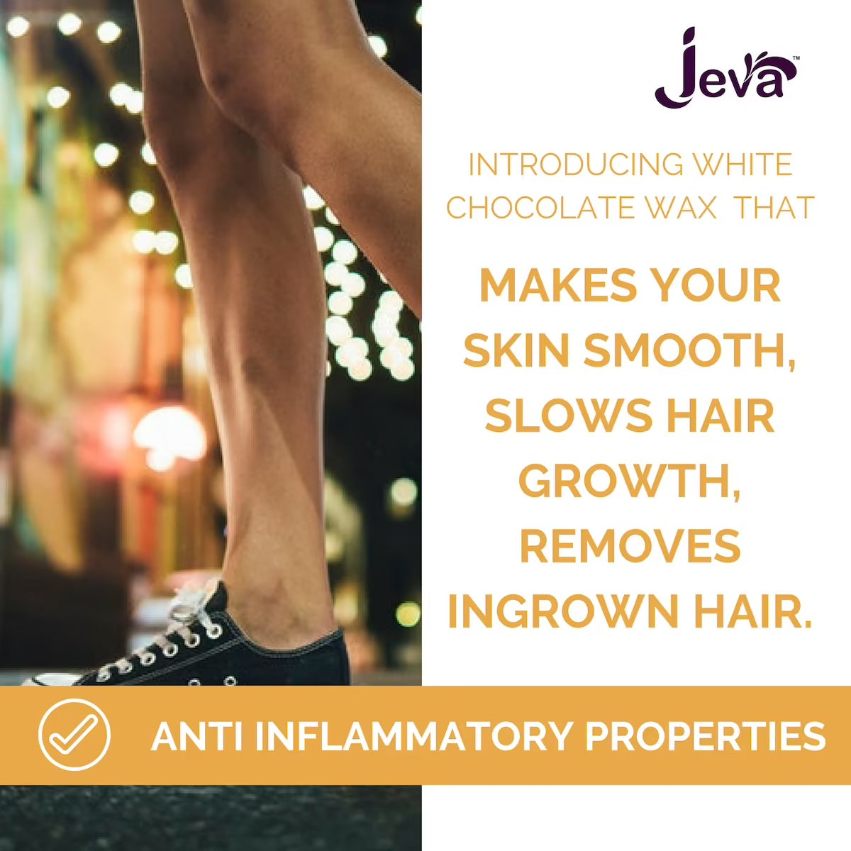 Jeva Liposoluble Wax White Chocolate 800ml Jeva