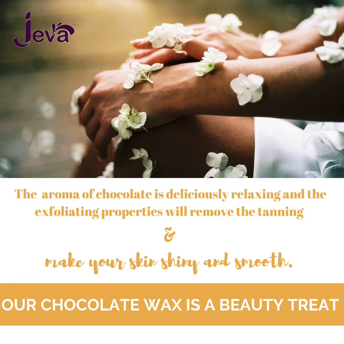 Jeva Liposoluble Wax White Chocolate 800ml Jeva