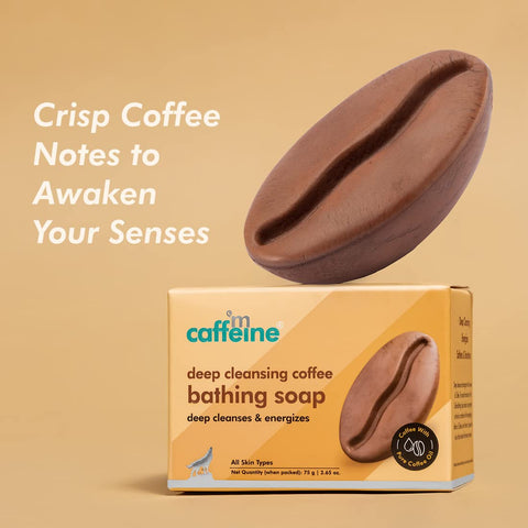 m CAFFEINE DEEP CLEANSING BATHING Soap mCaffeine
