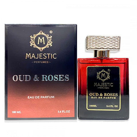 MAJESTIC PERFUMES Oud & Roses 100 ML Majestic Perfumes