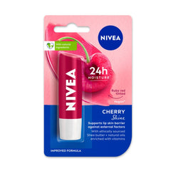 NIVEA Lip Balm ,Fruity Cherry Shine, 4.8g NIVEA