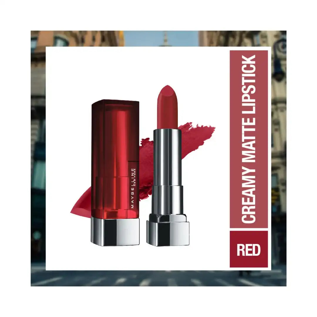 Maybelline New York Color Sensational Creamy Matte Lipstick, Lasts Up To 12H Maybelline