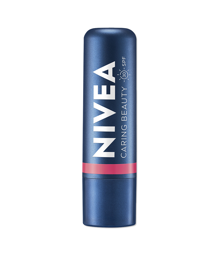 NIVEA Lip Caring Beauty ROSE Lip Balm | Lip & Cheek Tint with SPF 30 NIVEA