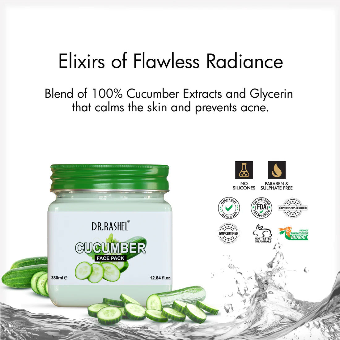 Cucumber Face Pack – Cool, Hydrate & Refresh Your Skin Naturally ✨ Dr. Rashel