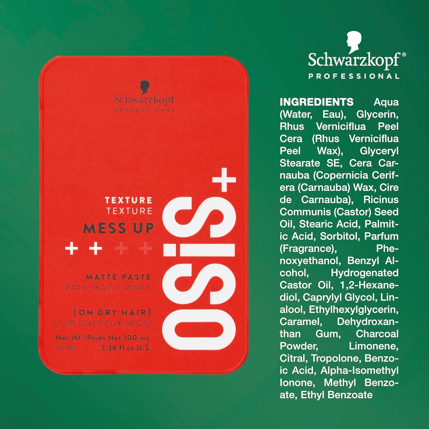 Osis+ Schwarzkopf Osis Mess Up Hair Fixer -100ml Schwarzkopf