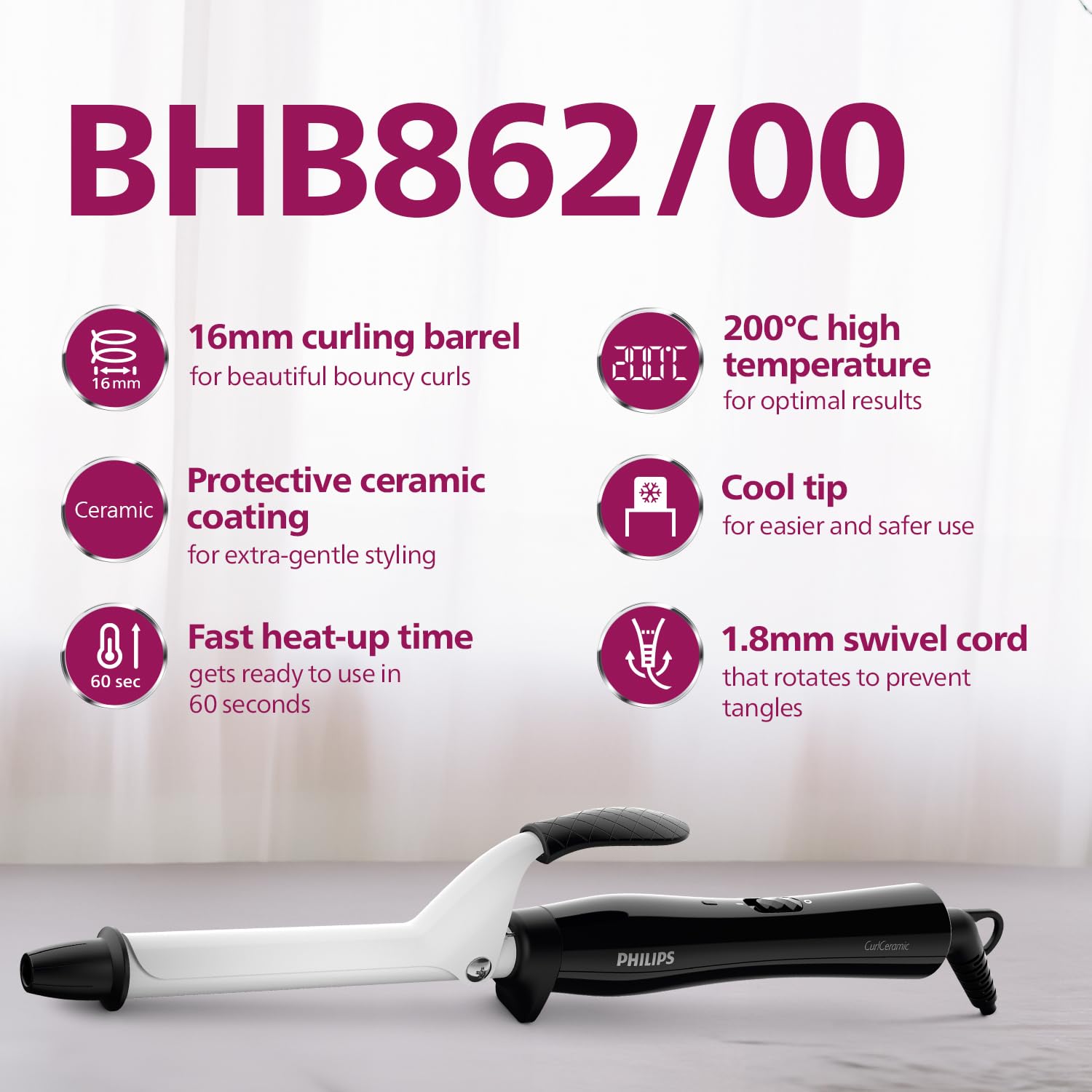 PHILIPS  Hair Curler BHB862/00 Philips