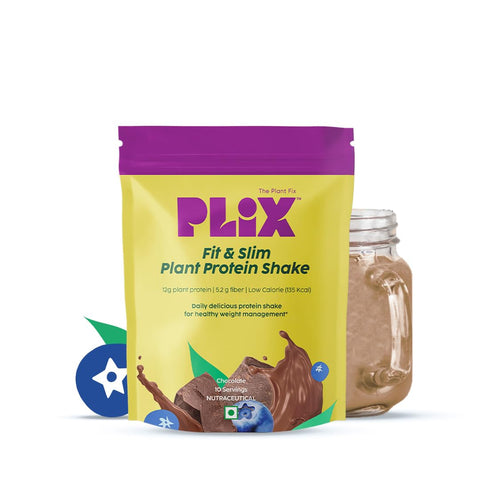 PLIX Fit & Slim Plant Protein Shake - 350g Plix