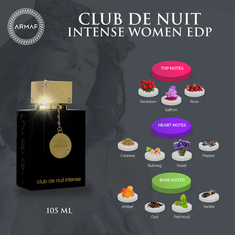 ARMAF Club De Nuit Intense Eau De Parfum For Women 105ML Armaf