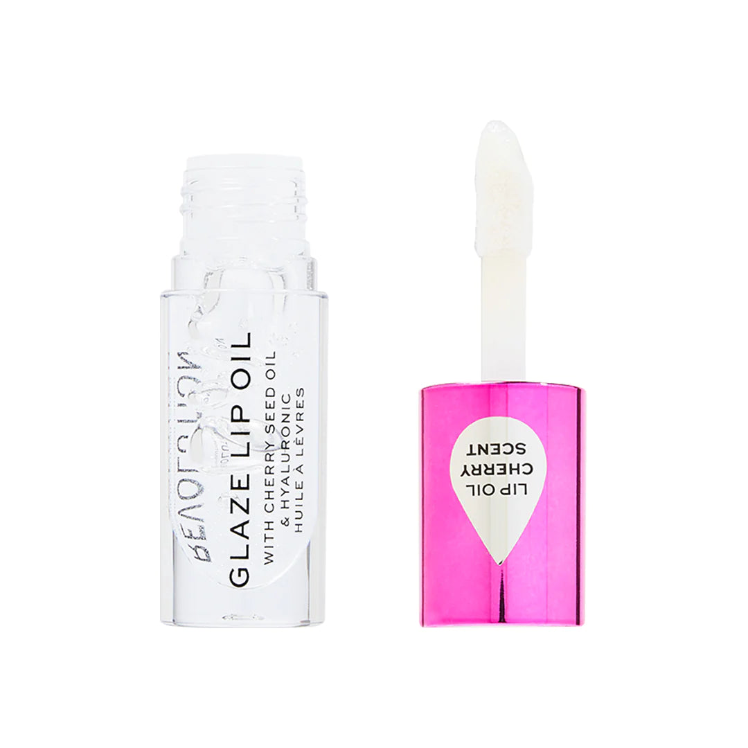 REVOLUTION Glaze Lip Oil - LUST-CLEAR REVOLUTION