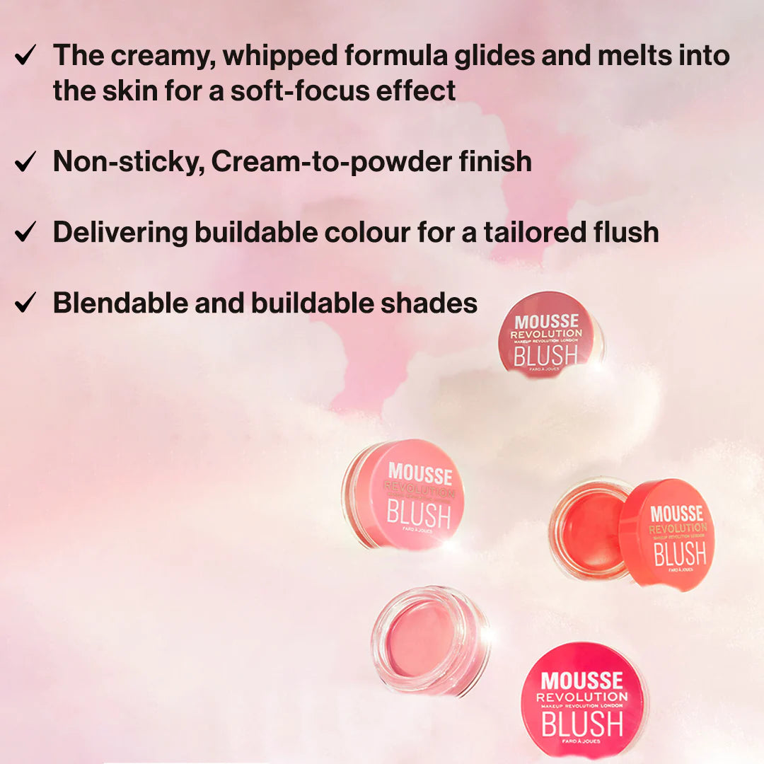 REVOLUTION Mousse Blusher -BLOSSOM REVOLUTION