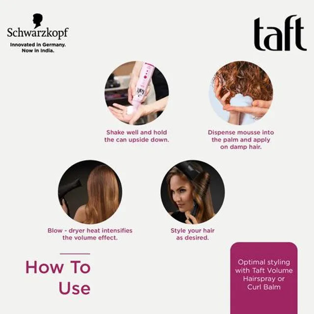 SCHWARKOPF taft Locken  3 Hair Mousse 150ML Schwarzkopf