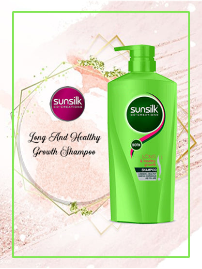 Sunsilk Biotin Long & Healthy Growth Shampoo, 650ml Sunsilk