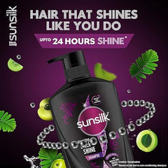 Sunsilk Stunning Black Shine Shampoo(650ml) Sunsilk