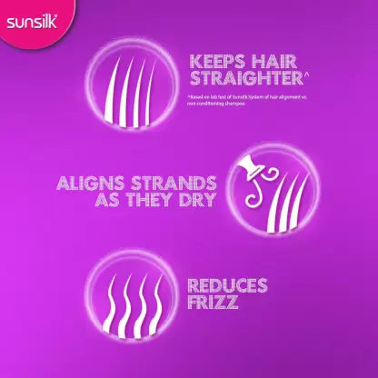 SUNSILK  Perfect Straight Shampoo 360 ml Sunsilk