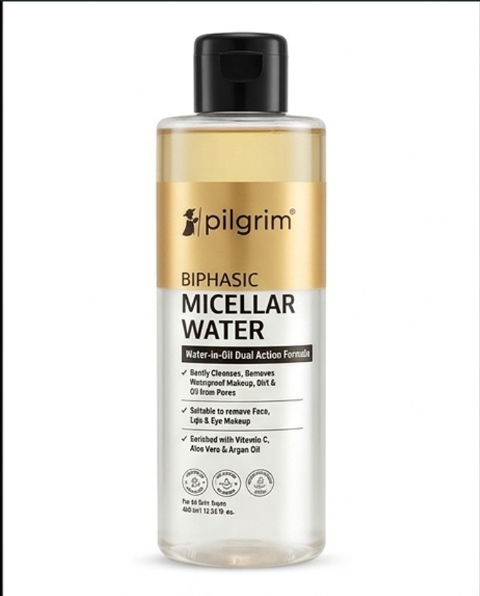 Pilgrim Biphasic Micellar Water 400ml Pilgrim
