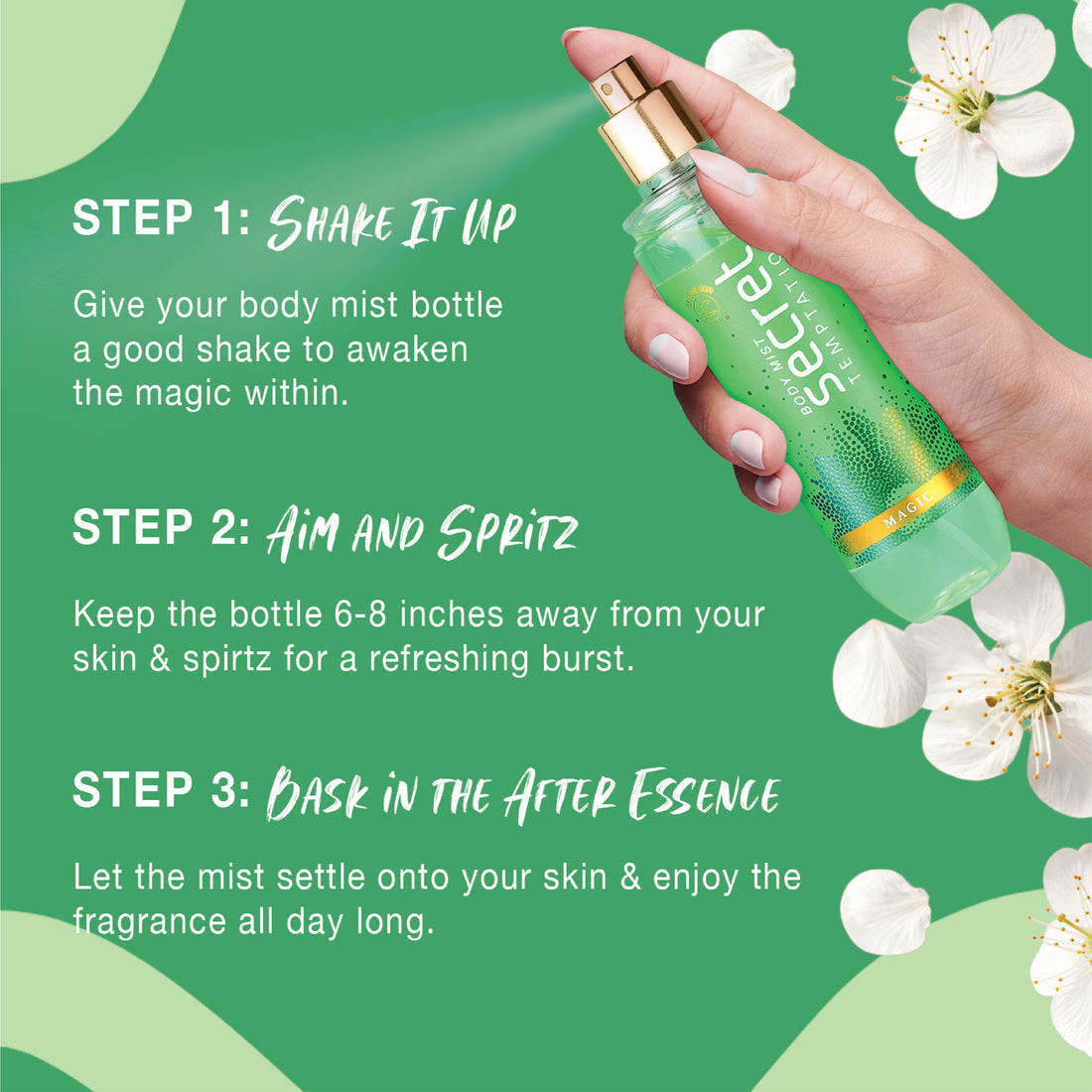 Secret Temptation Magic Body Mist 120ml