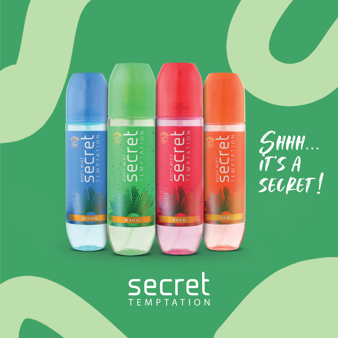 Secret Temptation Magic Body Mist 120ml