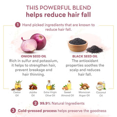 Wow Onion Black Seed Hair Oil 200ml Wow