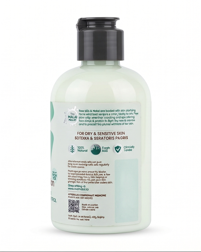 Nat Habit Multi Nut Shea Omega 3 fresh malai lotion 200ml Nat Habitat