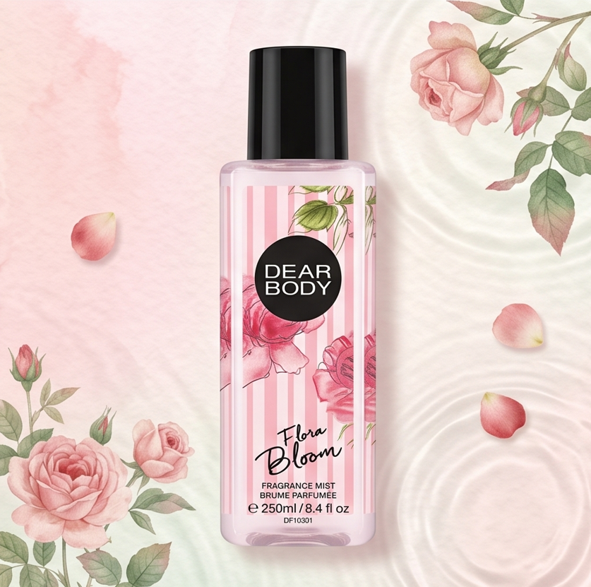 Dear Body Flora Bloom Fragrance Mist Brume Parfumee 250ml Dear Body