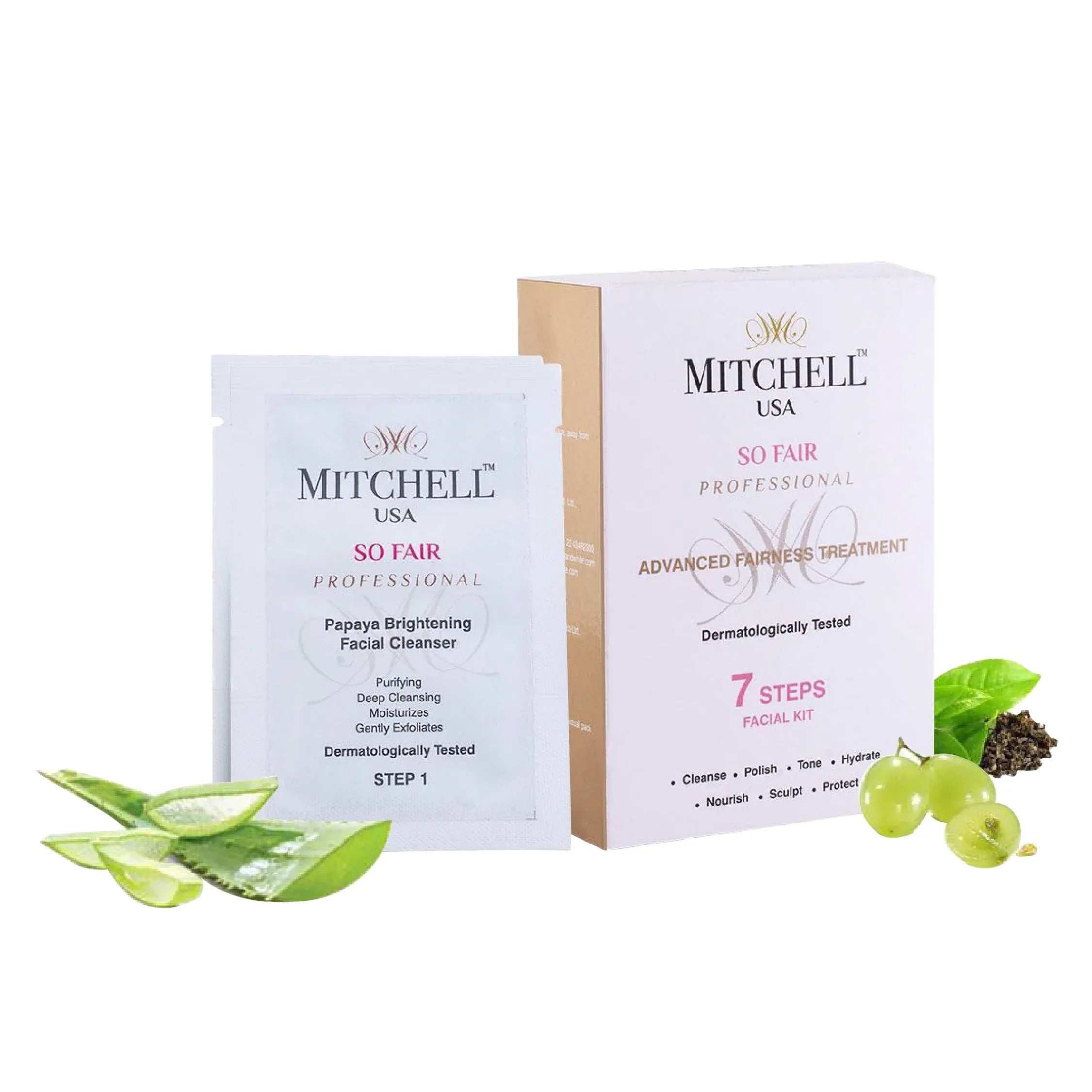 MITCHELL USA Advance Fairness Treatment 7 Steps Facial Kids MITCHELL