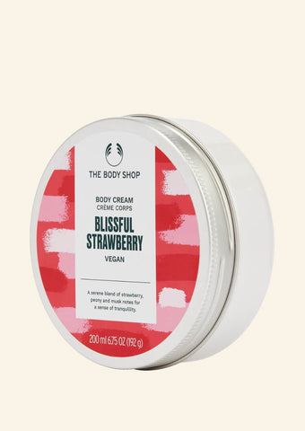 THE BODY SHOP Blissful Strawberry Body Cream- 200ML THE BODY SHOP