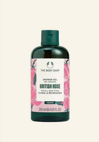 THE BODY SHOP British Rose Shower Gel- 250ML THE BODY SHOP