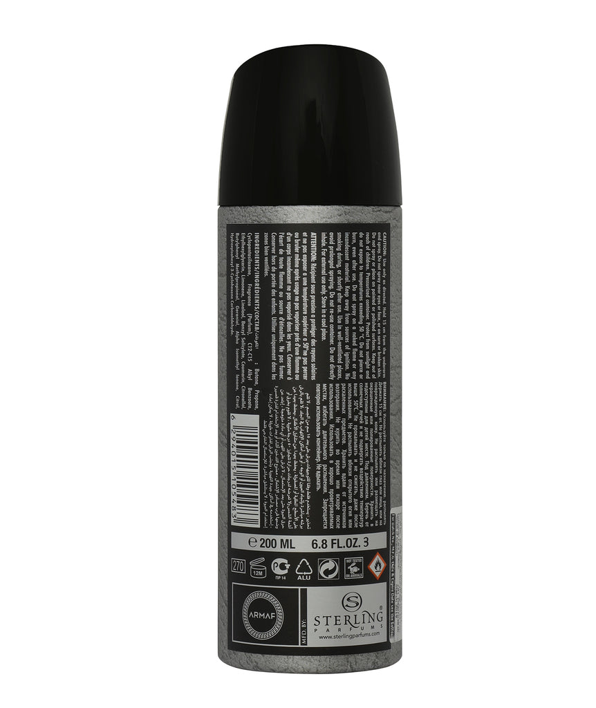 Armaf The Warrior Perfume | Long Lasting Body Spray For Men 200ML Armaf