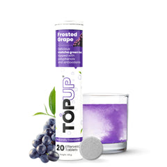 Top Up Frosted Grape 20 Effervescent Tablets 68g Top Up