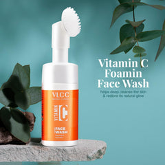 VLCC Vitamin C Foaming Facewash (100 ml) VLCC
