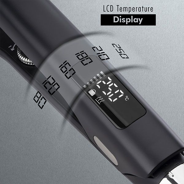 VEGA PROFESSIONAL Pro Titanium Crimp Titanium Hair Crimper- BLACK VEGA PROFESSIONAL