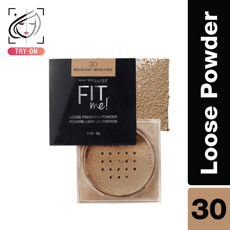 Maybelline New York Fit Me Loose Finishing Powder, Silky & Lightweight Powder Beauty Bumble
