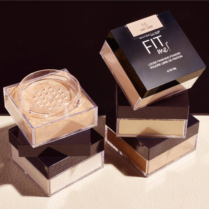 Maybelline New York Fit Me Loose Finishing Powder, Silky & Lightweight Powder Maybelline