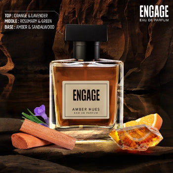 Engage Amber Hues Eau De Parfum 100ml Engage