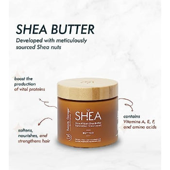 BEAUTY GARAGE PROFESSIONAL Pure African Shea Butter Butter 500ml Beauty Garage