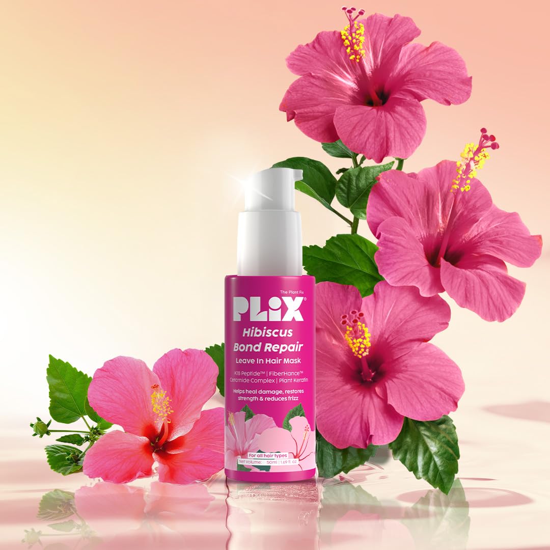 Plix Hibiscus Bond Repair Leave In Hair Mask 50ml PLIX