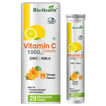 Bio Health Zinc/Amla Tablets Orange Flavour Bio Health