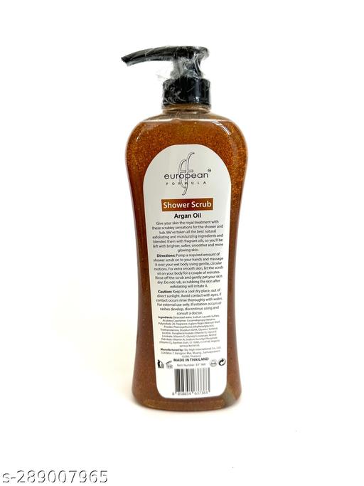 European Formula Apricot Shower Scrub  500 ml European Formula