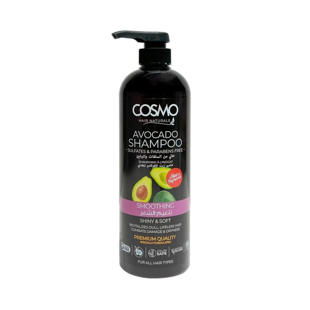 Cosmo Avocado Shampoo 1000ml NEW cosmo