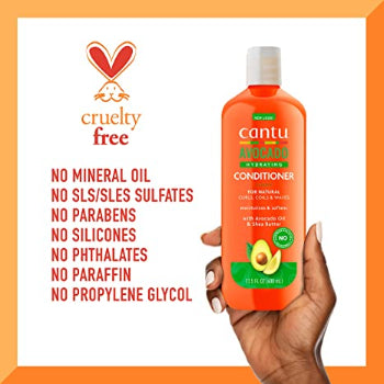 Cantu Avocado Hydrating Conditioner With Avocado Oil & Shea Butter 400ml Cantu