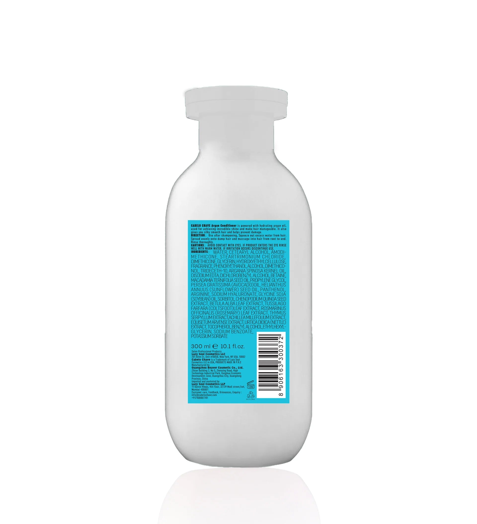 CABELO CHAVE PROFESSIONAL Argan Oil Conditioner Dry Damage Hair 300 ml CABELO CHAVE PROFESSIONAL