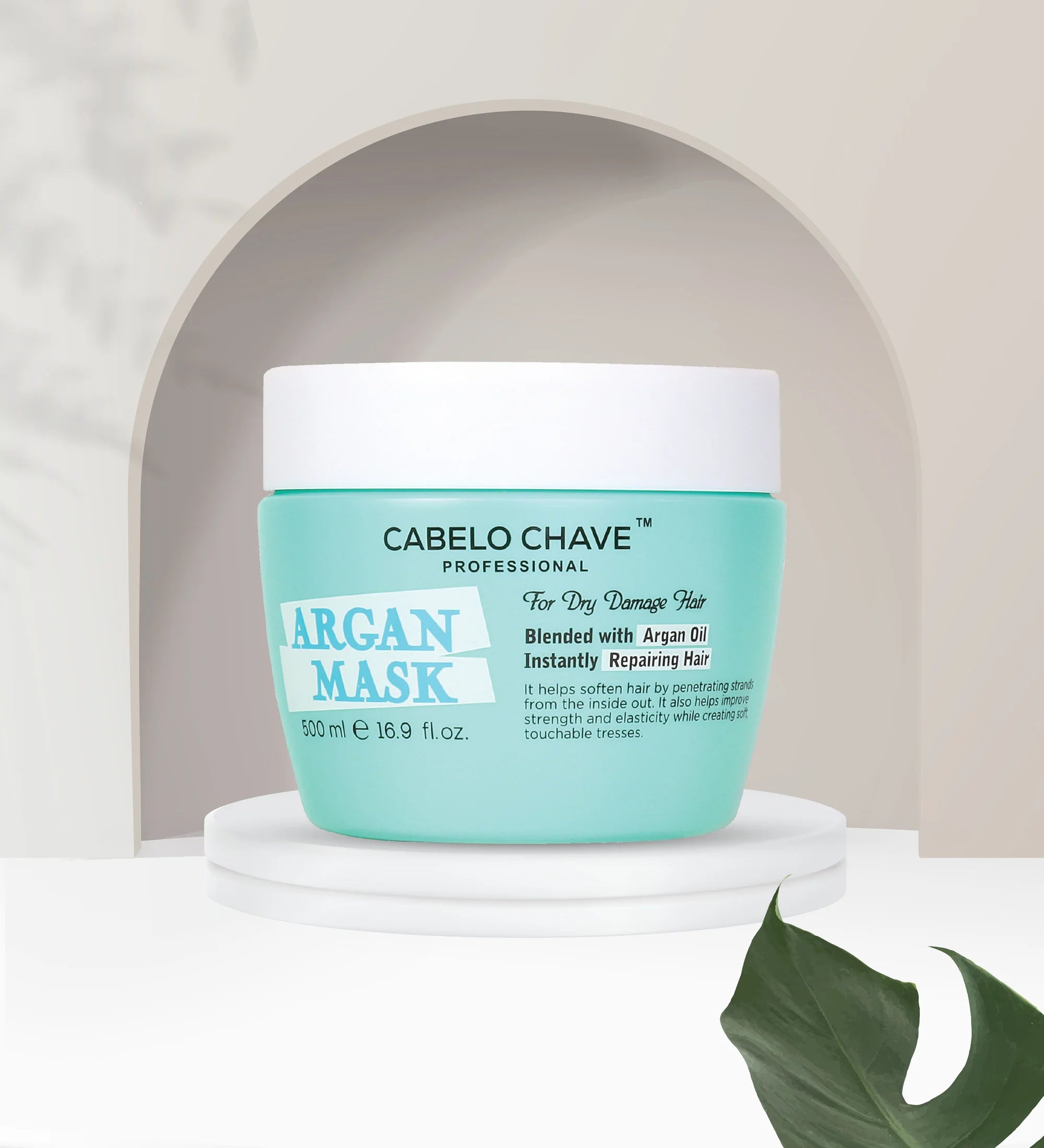 CABELO CHAVE PROFESSIONAL Argan Mask 500 ml Beauty Bumble