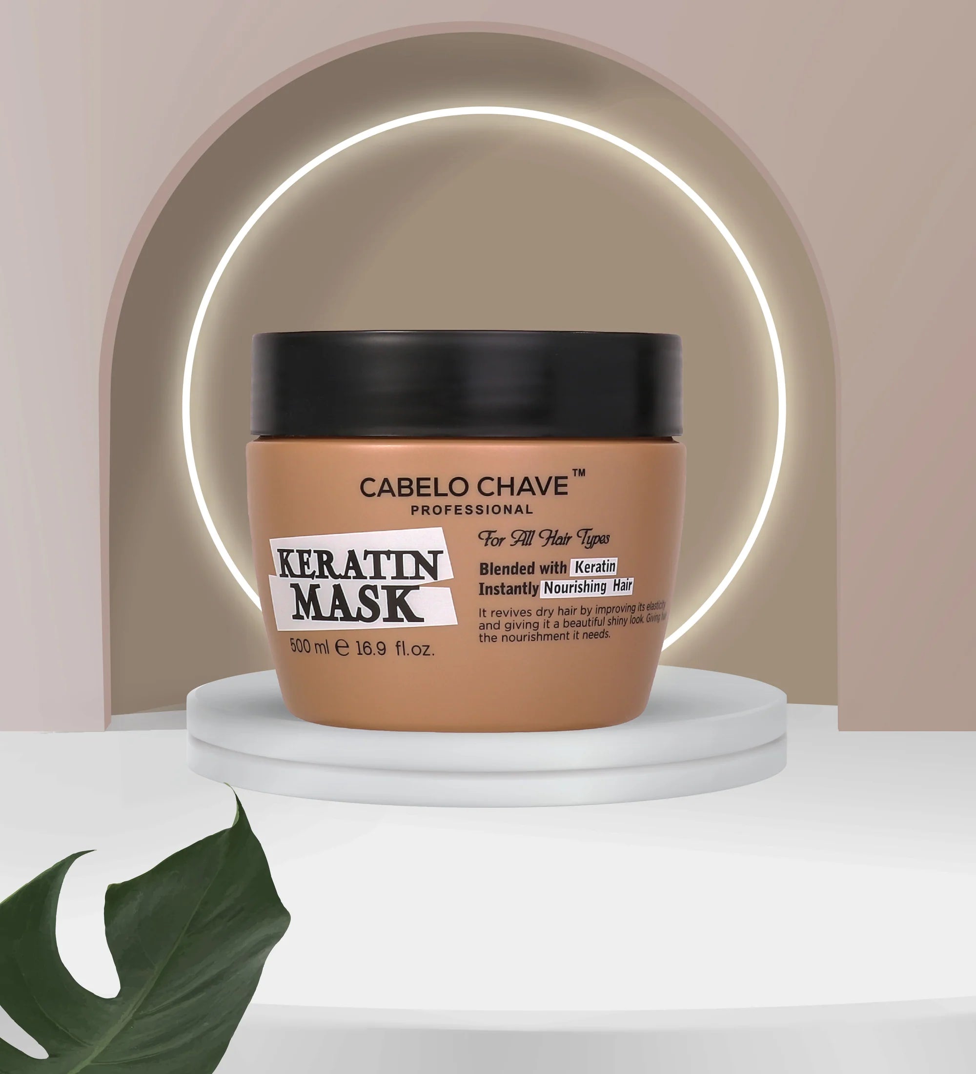 CABELO CHAVE PROFESSIONAL Keratin Mask 500 ml CABELO CHAVE PROFESSIONAL