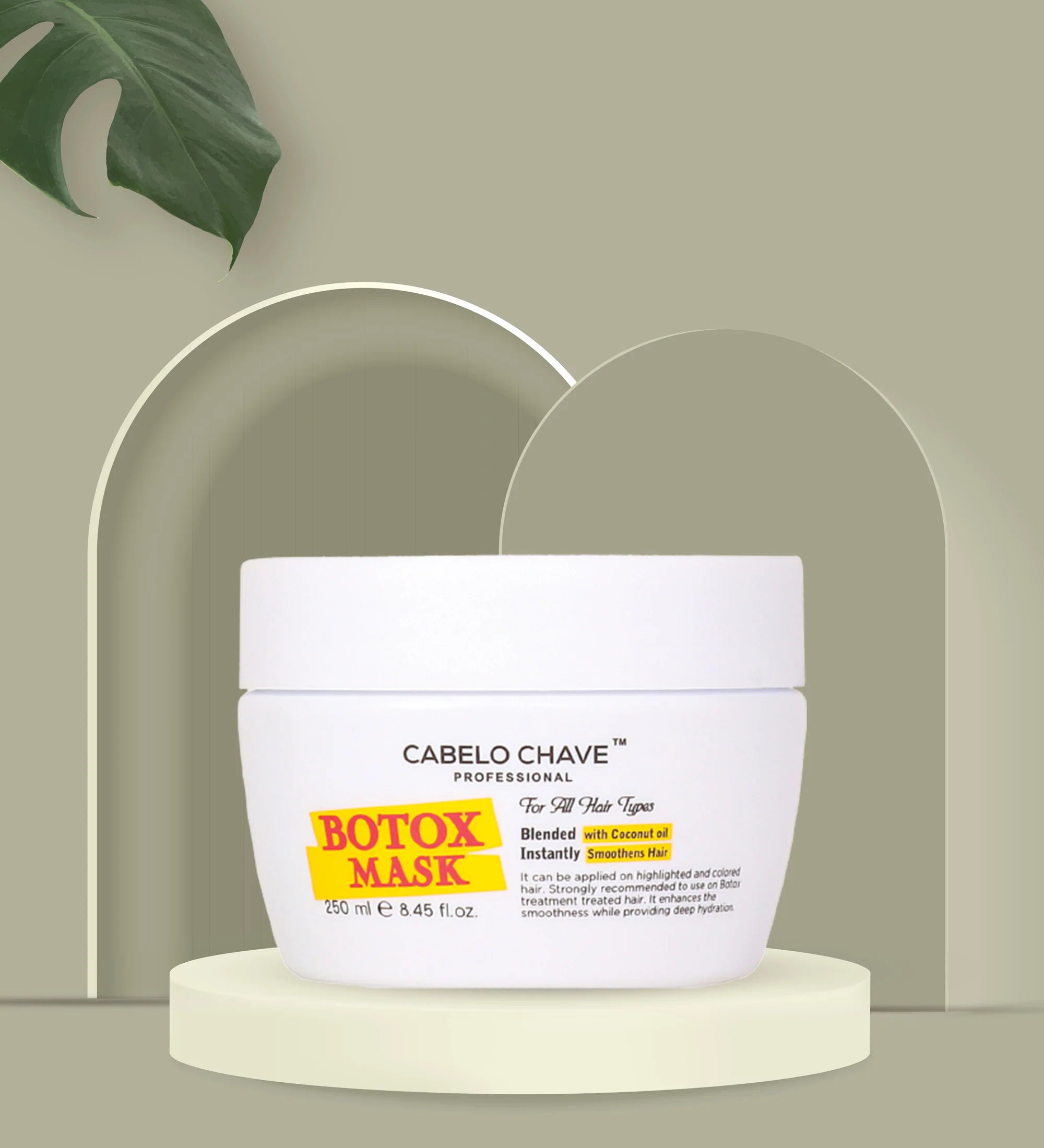 CABEO CHAVE PROFESSIONAL Botox Mask 250 ml CABELO CHAVE PROFESSIONAL