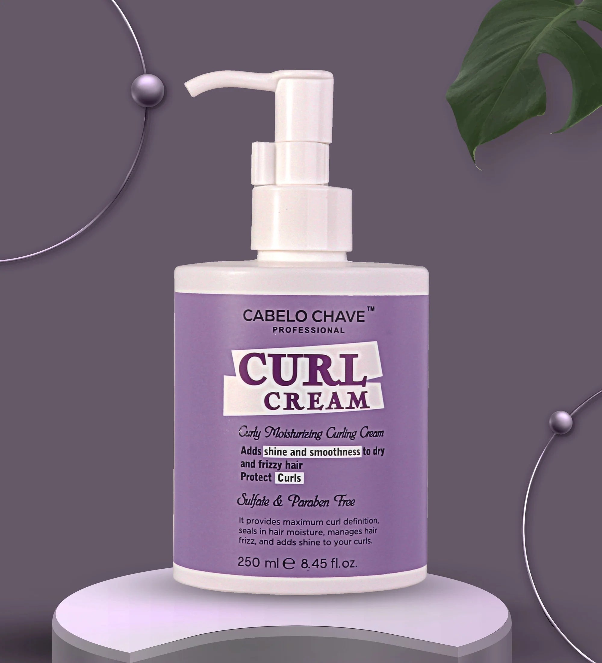 CABELO CHAVE PROFESSIONAL Curl Crem 250 ml CABELO CHAVE PROFESSIONAL