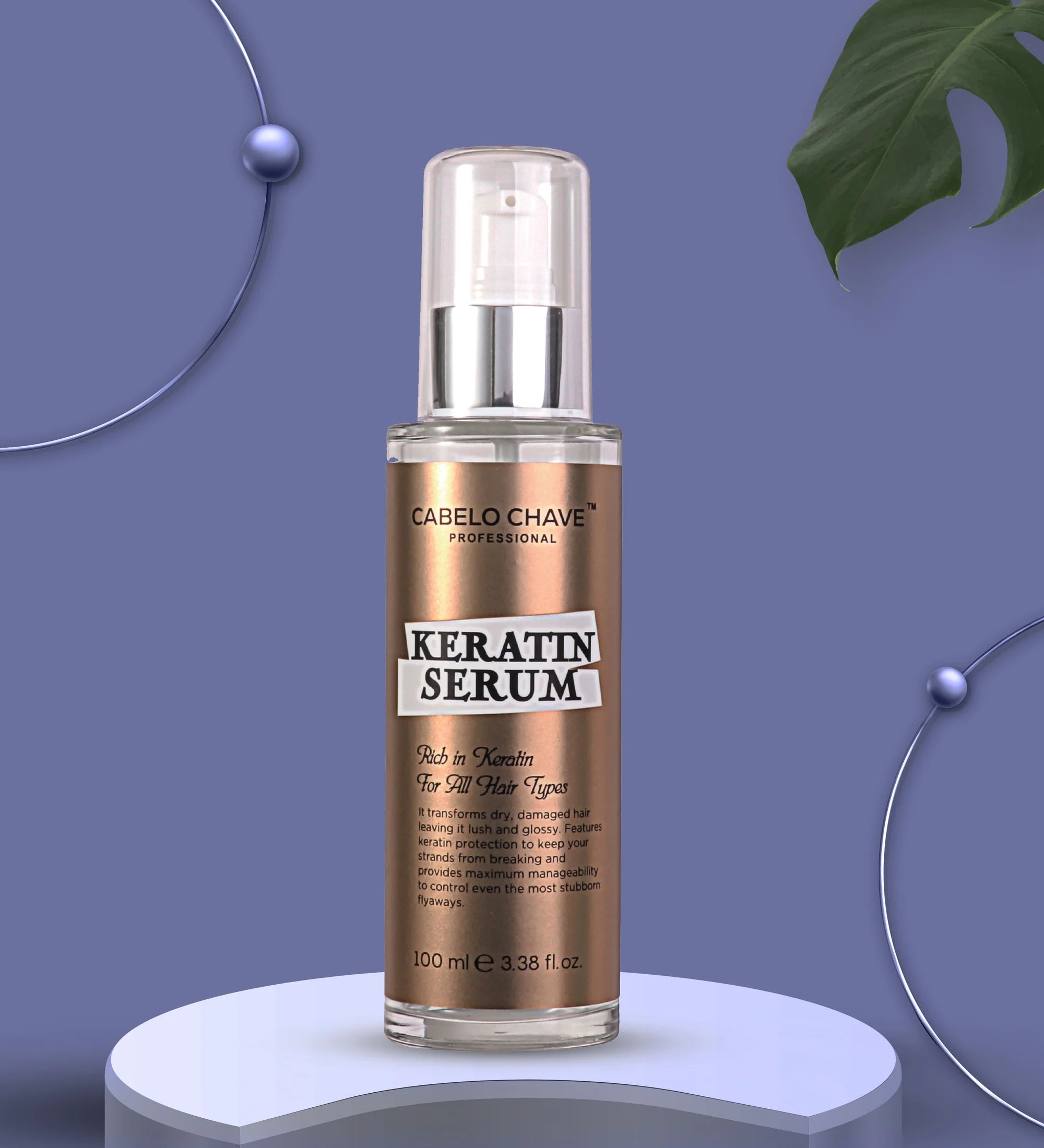 CABELO CHAVE PROFESSIONAL Keratin Serum All Hair Type 100 ml CABELO CHAVE PROFESSIONAL